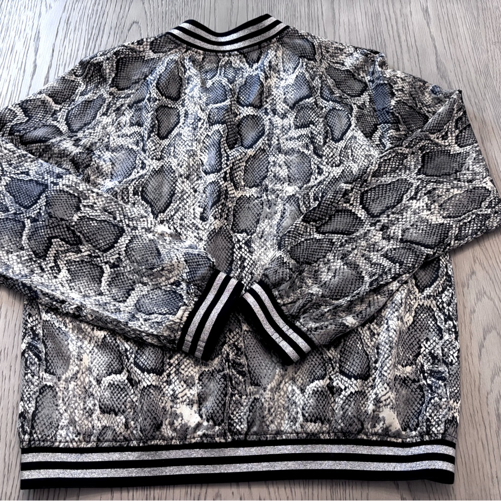Black Orchid Grey Python Track Suit. Jacket Is Large. Pants are 28. - Picture 7 of 16